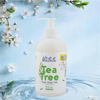 ژل شستشوی صورت ویتابلا VITABELLA 300 میل | پاککننده قوی آرایش و آلودگی پوست